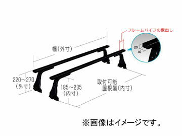 ロッキー ルーフキャリア SGRシリーズ 長尺物用タイプ 雨ドイ挟み込みタイプ SGR-0…...:autoparts-agency02:10570398