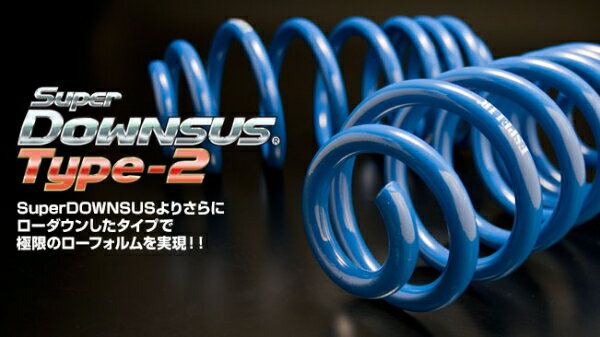 エスペリアエクシーガ スーパーダウンサス タイプ2 YA9 EJ25 H21/12- 4WD NA 2.5L/2.5i-S (パノラマミックガラスルーフは非装着車) セット