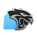 【USダッジ直輸入純正品】Dodge ダッジChallenger チャレンジャーHell Cat ヘルキャットフェンダーバッジ(サイドエンブレム)※右側1枚