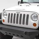 【US直輸入正規品】Smittybilt (スミッティビルト)JEEP ジープJK Wrangler JKラングラー2ドア/4ドア 2007年式以降 現行ビレットグリルインサート