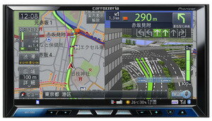 carrozzeriaカロッツェリア　サイバーナビ AVIC-ZH07 7インチワイドVGA 2DIN一体型AV一体型HDDナビゲーション 