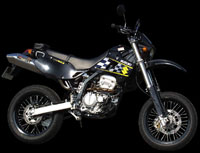襷KAWASAKI D-TRACKER250SB('06) /D-TRACKER ('07)Slip-On Tri-ConeSS ʥƥ쥹С