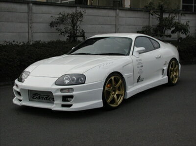 スープラ JZA80 フロントエアロフェンダー 塗装済み