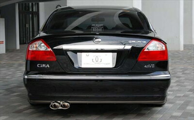 シーマ F50 3.0L 前期 GLANZ マフラー 取付込