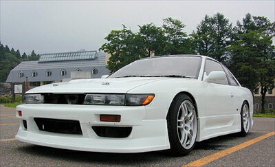 S13 SILVIA フロントバンパースポイラー FRP 塗装済み
