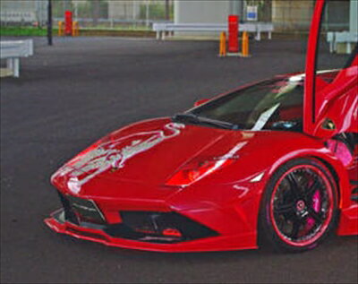 ランボルギーニ ムルシエラゴ LP620/640 SQUALO フロントバンパー Ver.2 FRP製
