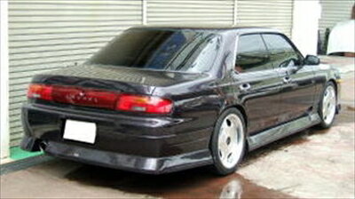 LAUREL C34 SHADOW 後期 リアバンパー 塗装取付込