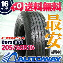 【送料無料】【即日発送】■Corsa 60 205/60R16(205/60-16 205-60-16インチ) 《検索用》タイヤのAUTOWAY(オートウェイ)サマータイヤ【AC_AW】【RCP】05P01Oct16
