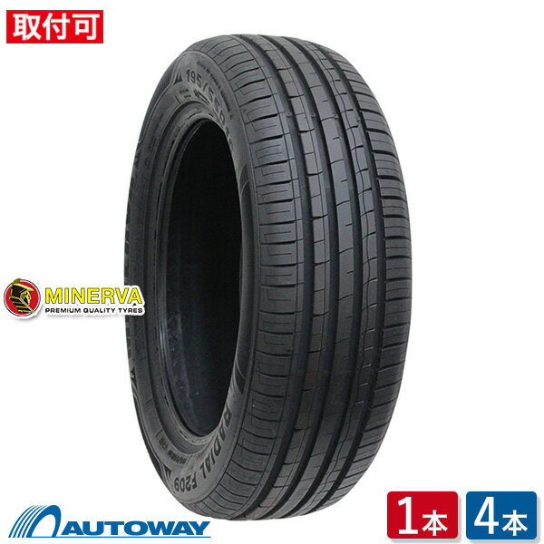 【取付対象】MINERVA ミネルバ F209 195/55R16 (195/55/16 195-55-16 195/55-16) サマータイヤ 夏タイヤ 単品 4本 16インチ