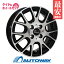 【取付対象】165/55R14 サマータイヤ タイヤホイールセット Verthandi YH-M7V 14x4.5 +45 100x4 BK/POLISH + PROTOURA RACE 【送料無料】 (165/55/14 165-55-14 165/55-14) 夏タイヤ 14インチ