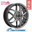 【取付対象】165/50R15 サマータイヤ タイヤホイールセット HERSE K-01 15x4.5 +43 100x4 TITANIUM GRAY + EAGLE LS2000 HybridII 【送料無料】 (165/50/15 165-50-15 165/50-15) 夏タイヤ 15インチ 4本セット