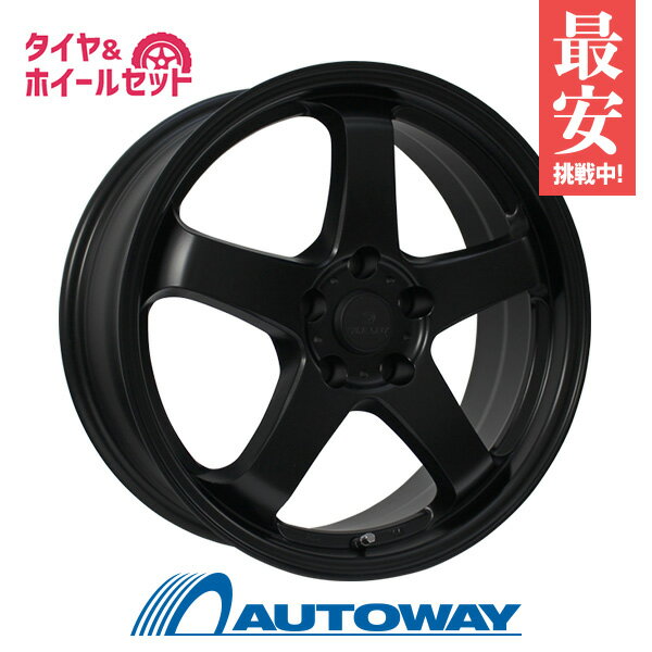 【P10倍！5/15限定】【取付対象】215/45R18 サマータイヤ タイヤホイールセット FINALIST FZ-S5 18x7.5 +55 114.3x5 MBL + HF805 【送料無料】 (215/45/18 215-45-18 215/45-18) 夏タイヤ 18インチ