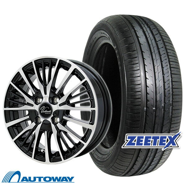 【取付対象】165/55R15 サマータイヤ タイヤホイールセット Verthandi YH-S25V 15x4.5 +45 100x4 BK/POLISH + ZT1000 【送料無料】 (165/55/15 165-55-15 165/55-15) 夏タイヤ 15インチ 4本セット