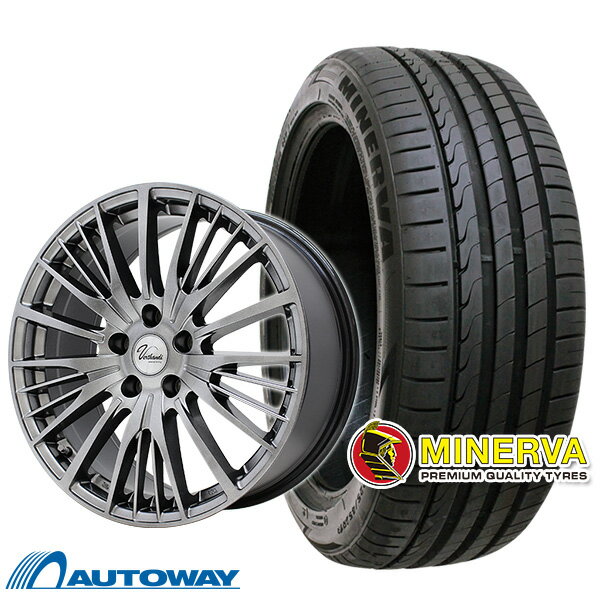 【P10倍！5/18 12:00-23:59】【取付対象】215/50R17 サマータイヤ タイヤホイールセット Verthandi YH-S25V 17x7 +38 114.3x5 METALLIC GRAY + F205 【送料無料】 (215/50/17 215-50-17 215/50-17) 夏タイヤ 17インチ 4本セット