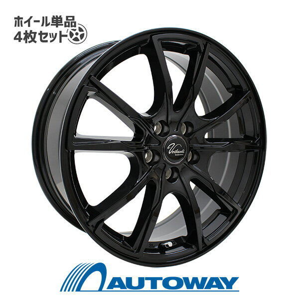 【P10倍！5/20 12:00-23:59】【4枚セット】 Verthandi PW-S10 15x6.0 45 114.3x5 BLACK インチサイズ：15インチ リム幅：6.0 インセット：+45