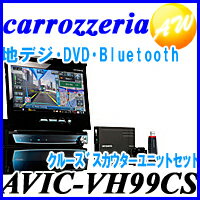 カロッツェリア　carrozzeriaサイバーナビ1D+1DメインユニットタイプAVIC-VH99CSAVIC-VH99CS カロッツェリア サイバーナビ