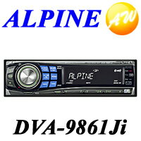 【カーオーディオ】ALPINE アルパイン オーディオ 1DIN DVA-9861Ji