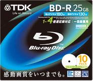 TDKieB[fB[P[j Blu-ray R wi20j BRV25PWB10S