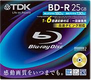 TDKieB[fB[P[j Blu-ray R wi10j BRV25C1S