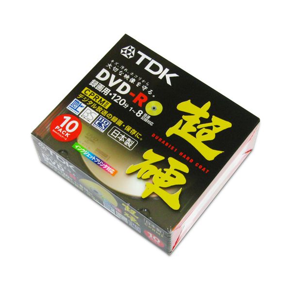 TDKieB[fB[P[j DVD-Ri50j DR120HCDPGX10K