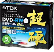 TDKieB[fB[P[j DVD-RWi20j DRW120HCDPB5S