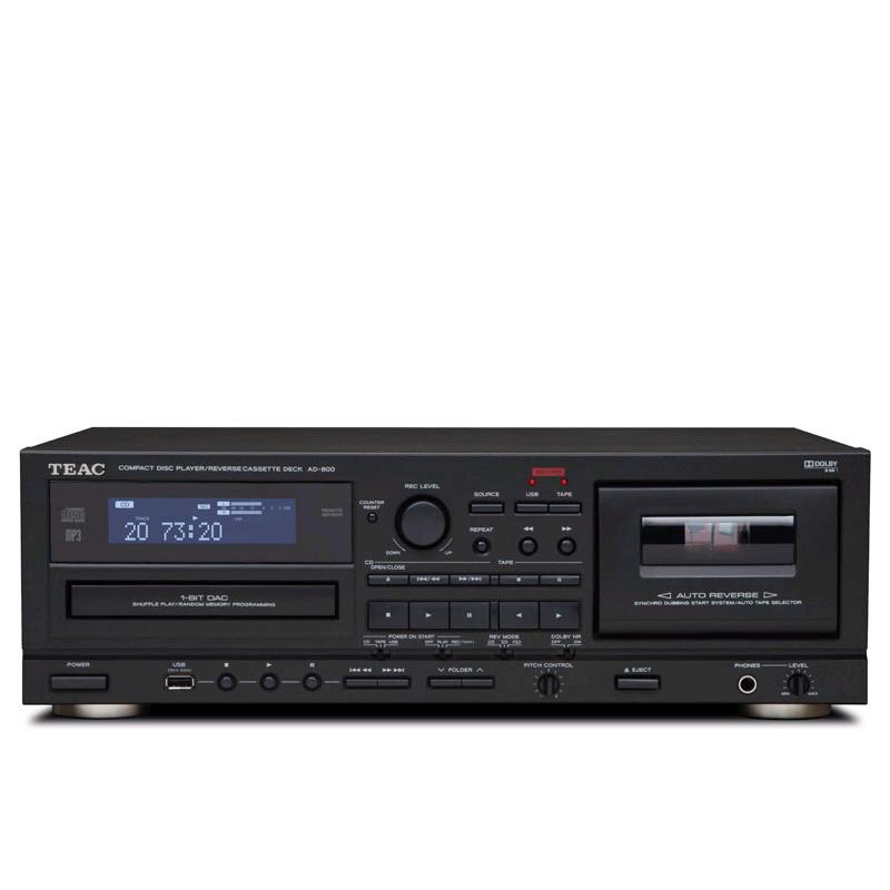 AD-800 TEAC（ティアック） CDプレーヤー＆カセットデッキ