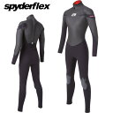 セミドライスーツ レディース ウエットスーツ サーフィン マリンスポーツ 防寒 5mm 3mm SPYDERFLEX スパイダーフレックス セミドライスーツ