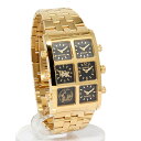 ICE LINK 【アイスリンク】4 TIME ZONEGENERATION SMALL CASE【ジェネレーション】GZS-YBY LEEDIAMOND WATCH 【ダイヤモンドウォッチ】 LSJ20