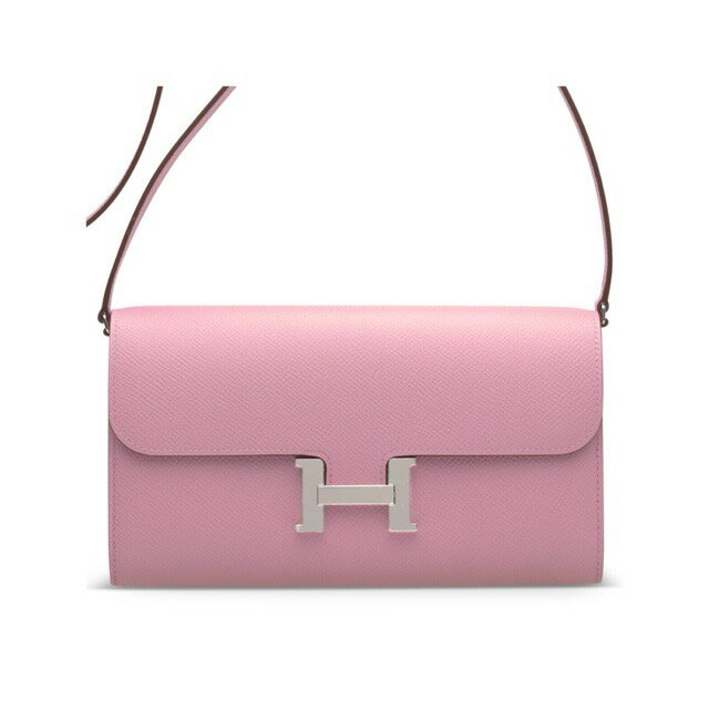 エルメス コンスタンスウォレット トゥーゴー 長財布 モーヴペシルベストル エプソン シルバー金具　HERMES CONSTANCE WALLET TO GO MAUVE SYLVESTRE EPSOM SILVER HARDWARE