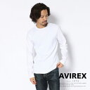 AVIREX 公式通販・DAILY WEAR | ミニワッフル クルーネック 長袖 Tシャツ/ L/S MINI WAFFLE CREW-NECK(アビレックス アヴィレックス)メンズ 男性