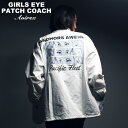 ★SALE | AVIREX 公式通販・オンライン/DEPOT限定 | ガールズ アイ パッチ コーチジャケット/GIRLS EYE PATCH COACH JACKET(アビレックス アヴィレックス)メンズ 男性※セール/アウトレット品につき交換 返品不可