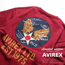 AVIREX 公式通販・直営店限定 | エアフォース クルーネック スウェット/AIR FORCE CREW SWEAT(アビレックス アヴィレックス)メンズ 男性