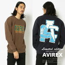 AVIREX 公式通販 | 【WEB&DEPOT限定】アイコニック イニシャル プリント スウェット/ICONIC PRINT SWEAT(アビレックス アヴィレックス)メンズ 男性