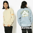 ★SALE|AVIREX 公式通販 | 【WEB&DEPOT限定】オーバー プリント クルーネック スウェット/OVER PRINT LOGO SWEAT(アビレックス アヴィレックス)メンズ 男性