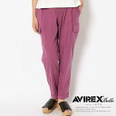 ★SALE |AVIREX 公式通販 |テンセル ルーズカーゴパンツ/TENCEL LOOSE CARGO PANTS(アビレックス アヴィレックス)レディース 女性
