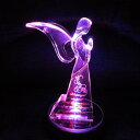 ≪天使雑貨*エンジェル雑貨*置物≫ Angel story始まる!!【クリスタル・エンジェル*祈り* LEDライトステージセット 電池タイプ】 癒し オブジェ クリスマス インテリア置物 贈り物 ギフト プレゼント