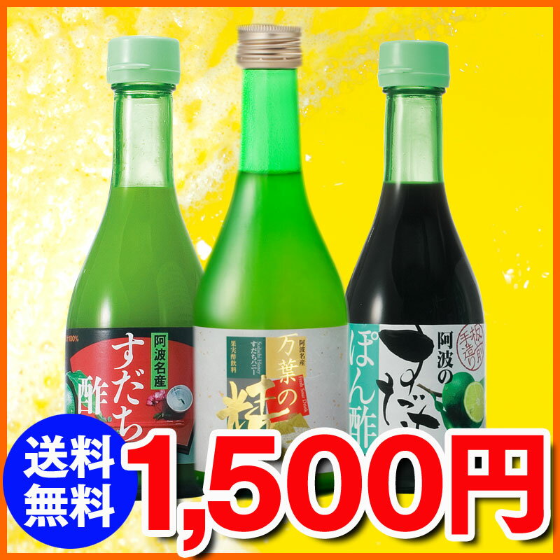 【送料無料】［当店で初めて購入される方限定品］飲んでもおいしいお酢！果実酢お試しセット