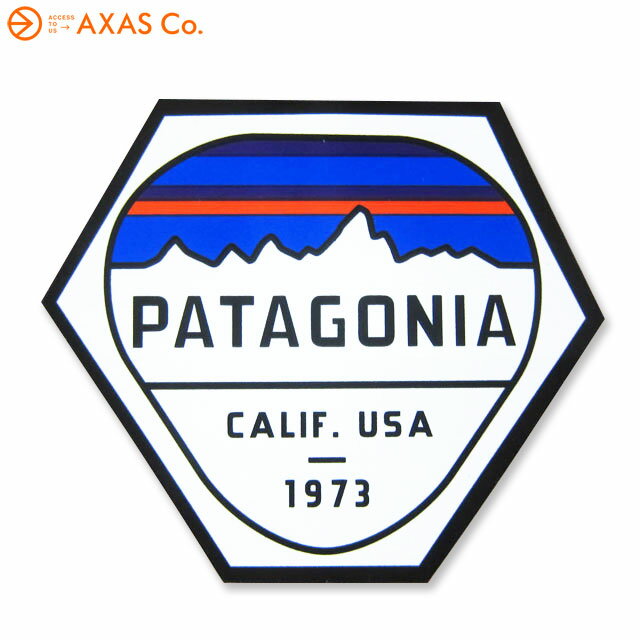 patagonia(パタゴニア) Fitz Roy Hex Sticker 92071 ステッカー