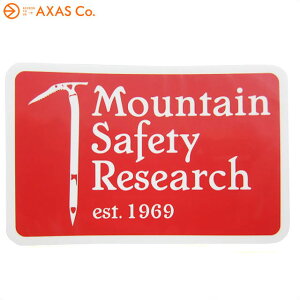 MOUNTAIN SAFETY RESEARCH(マウンテンセーフティーリサーチ) MSR ヘリテイジステッカー 36905