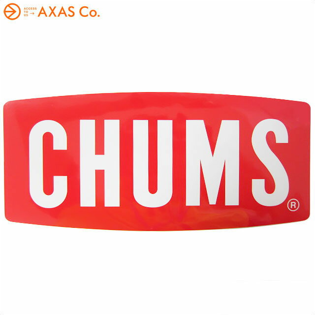 CHUMS(チャムス) Sticker CHUMS Logo Medium CH62-1071ステッカー チャムス ロゴ ミディアム