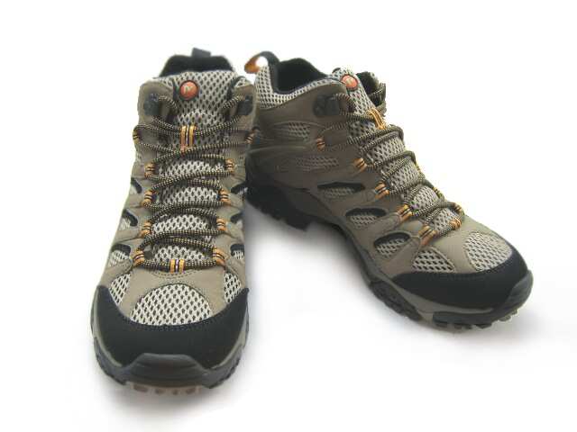 merrell（メレル）　MOAB　MID　（モアブ　ミッド）　GORE−TEX　XCR　J87311　DARK　TAN　［メンズ／シューズ／トレッキング・ハイキング／グリーン］