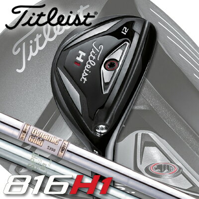 【816H1】タイトリスト【日本正規品】816H1 ユーティリティスチールシャフト
