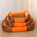 犬ベッド 猫マット 寝具ドッグベッド ペットベッド 角型 クッションベット 四季通用 ソファベッド サイズS、M 全3色 取り外し可