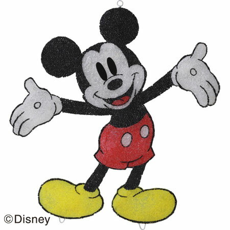ディズニー 2Dスタンドソフトモチーフライト ミッキーマウス TD−2D24L DISNEY【イルミネーション】
