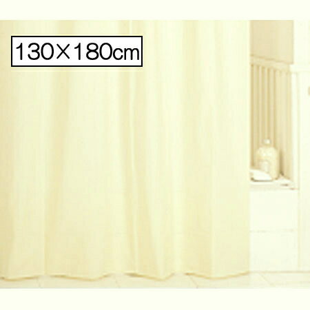 シャワーカーテン M7002 ヒルズ(白 130×180cm)