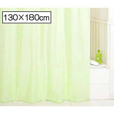 シャワーカーテン M7004 ヒルズ(緑 130×180cm)