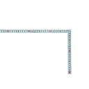 シルバー曲尺同目同厚 50cm 快段目盛 SDD-50CKD【DIY 工具 新潟精機 測定工具 曲尺 50cm 快段目盛 SDD-50CKD】