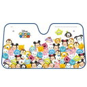 サンシェードL DC-69【ナポレックス カー用品 日除け シェード ツムツム Disney】