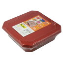 FL 赤飯パック M 3組入【大和物産 キッチン 使い捨て 容器 お弁当箱 タッパー パック】