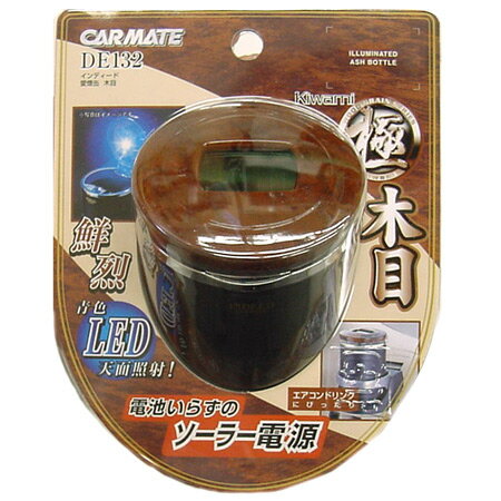 【ｶｰ用品】CM ｲﾝﾃﾞｨｰﾄﾞ愛煙缶 木目 DE132